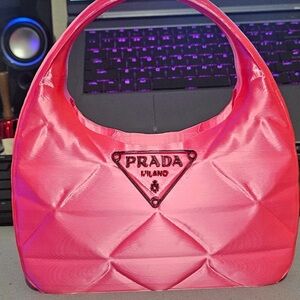 Prada Pink Quilted for flowers fashion